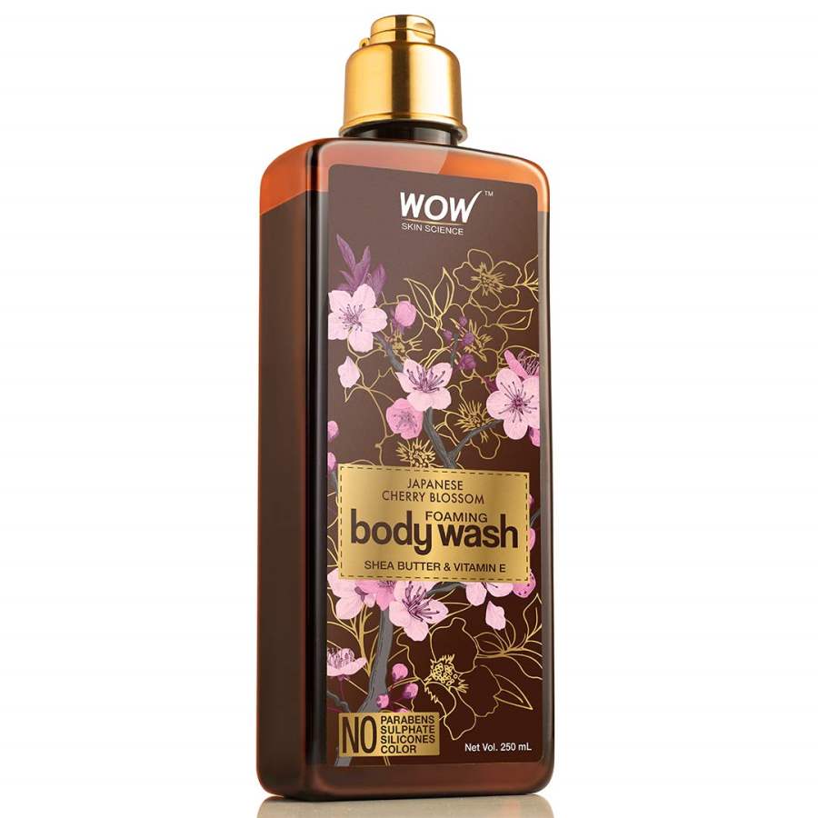 Buy WOW Skin Science Japanese Cherry Blossom Foaming Body Wash