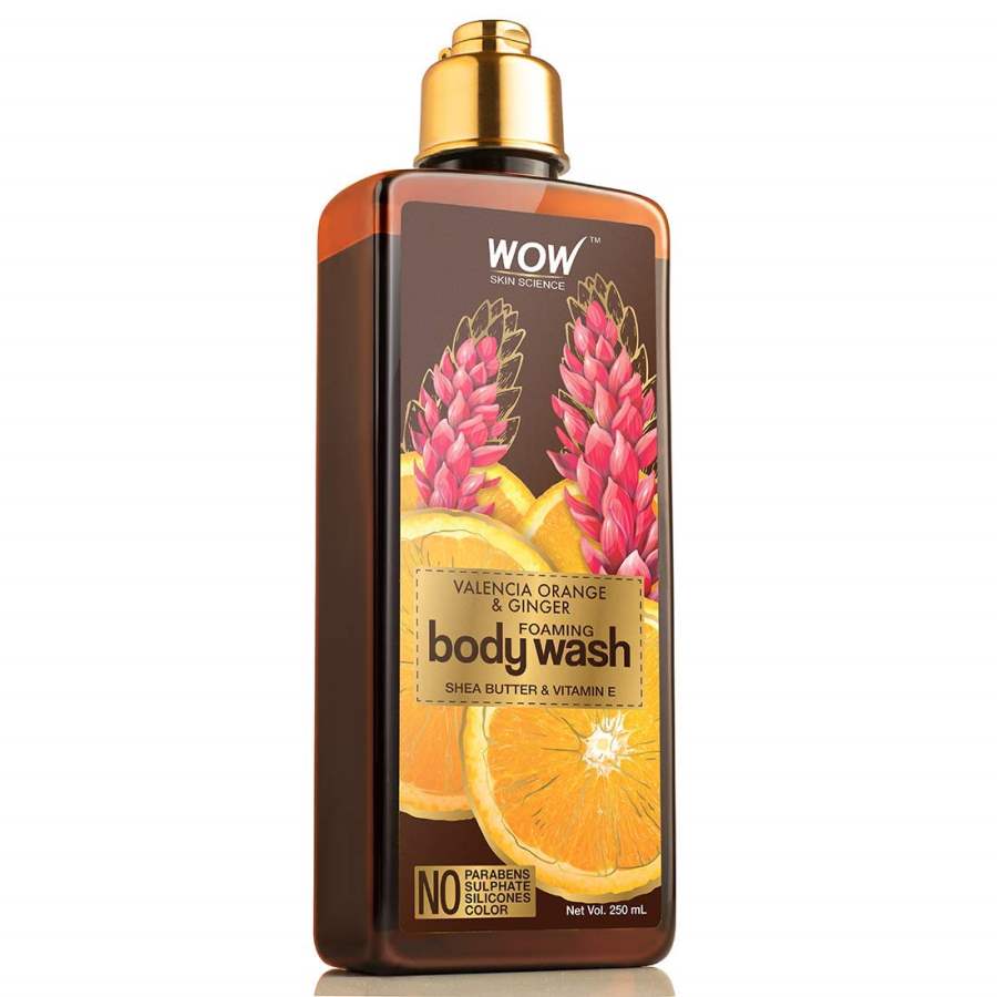 Buy WOW Skin Science Valencia Orange & Ginger Foaming Body Wash