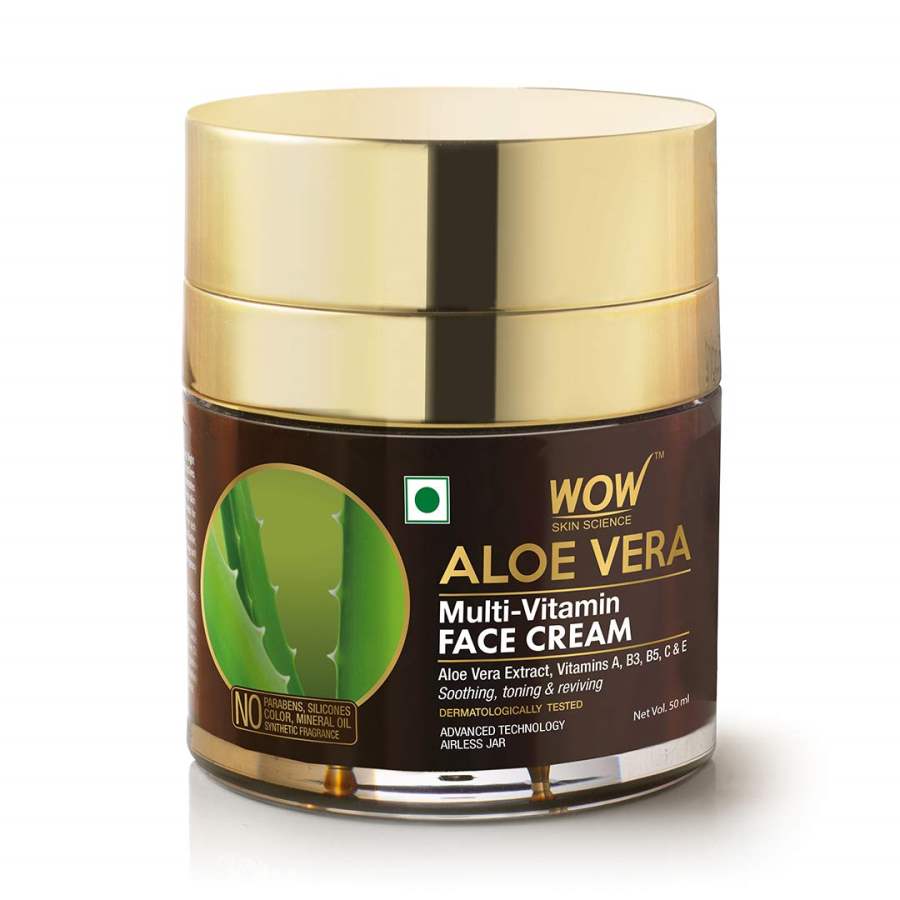 Buy WOW Skin Science Aloe Vera Multi-Vitamin Face Cream