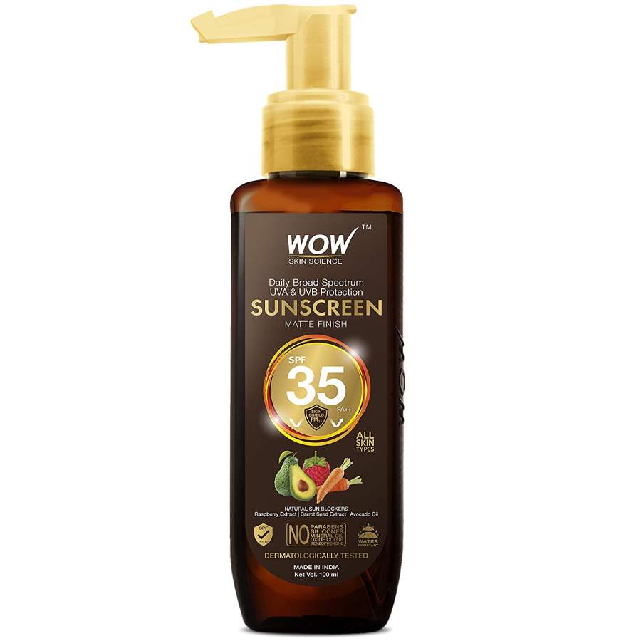 Buy WOW Skin Science Sunscreen Matte Finish - SPF 35 PA++