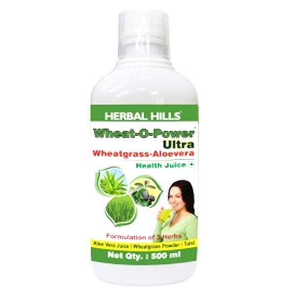 Buy Herbal Hills Aloevera Wheatgrass Ultra Juice