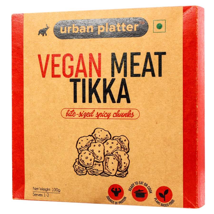 Urban Platter Vegan Meat (Soyabean) Tikka