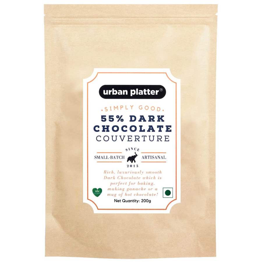 Urban Platter 55% Dark Cooking Chocolate Slab