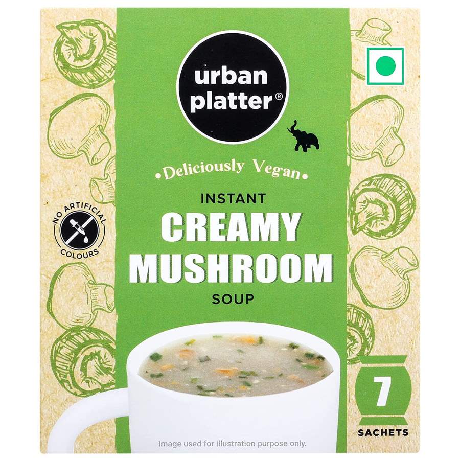 Buy Urban Platter Vegan Instant Creamy Mushroom Cup Soup