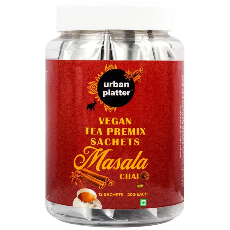 Urban Platter Vegan Tea Premix Sachets, Masala Chai