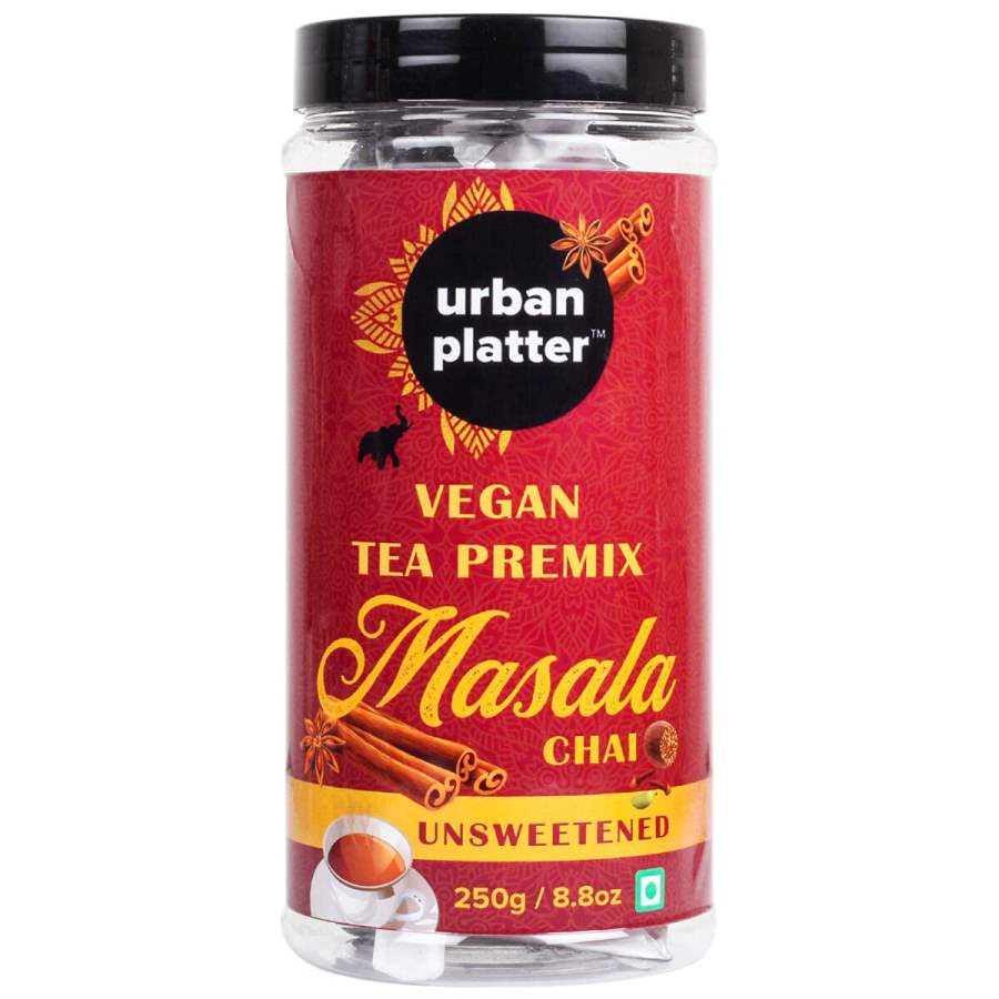 Urban Platter Unsweetened Vegan Tea Premix, Masala Chai