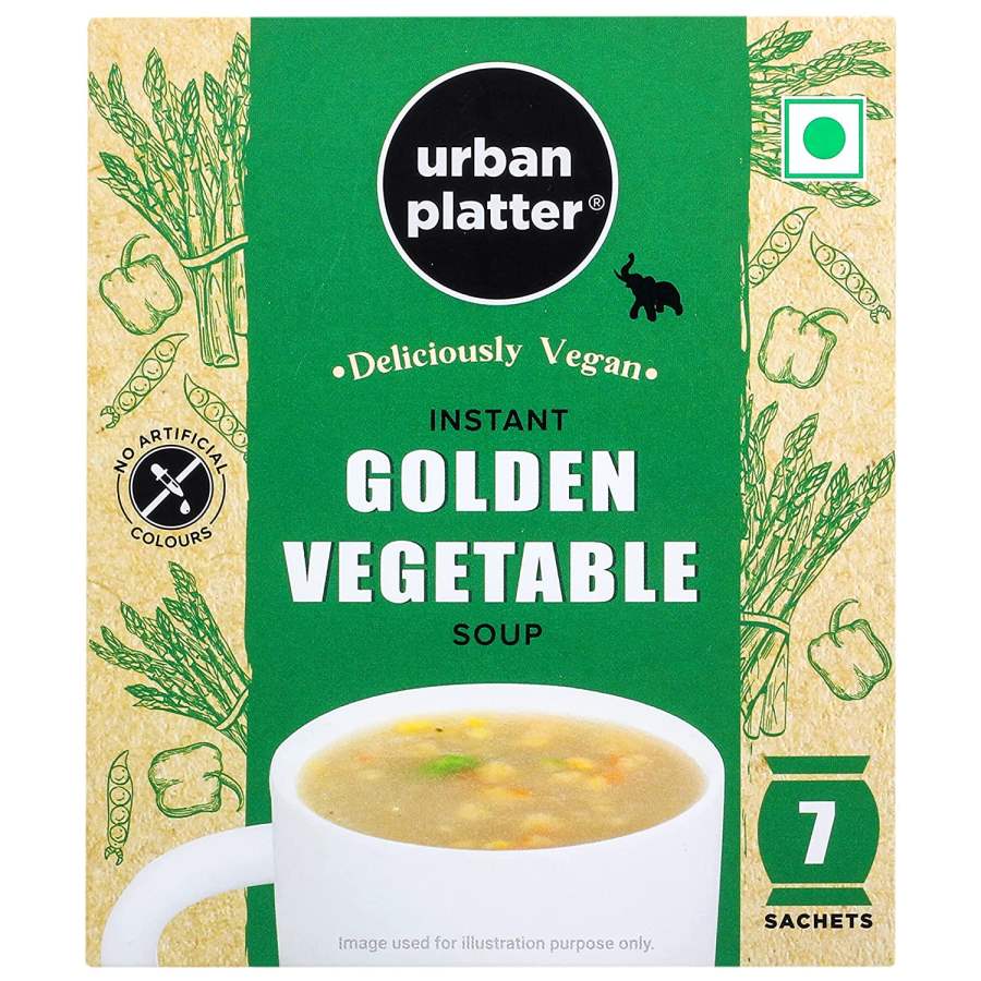Urban Platter Vegan Instant Golden Vegetable Cup Soup