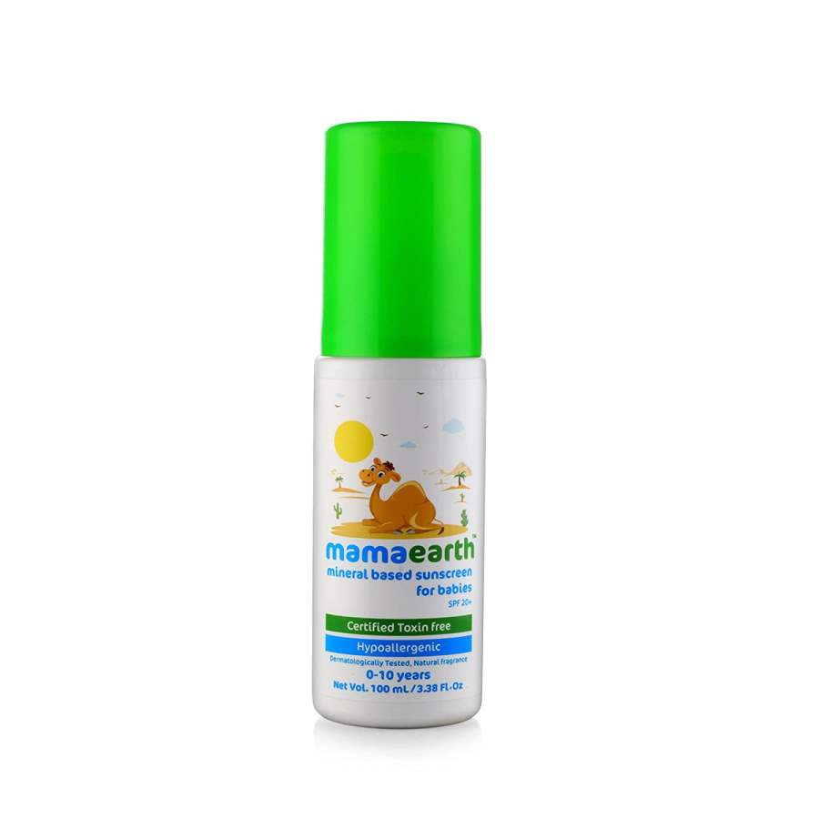 MamaEarth Mineral Based Sunscreen Baby Lotion SPF 20+
