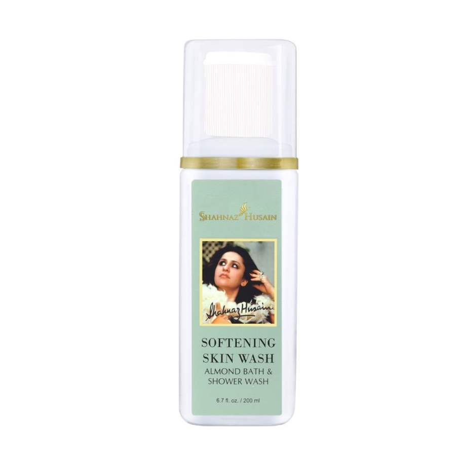 Buy Shahnaz Husain Softening Skin Wash Almond Shower & Cream