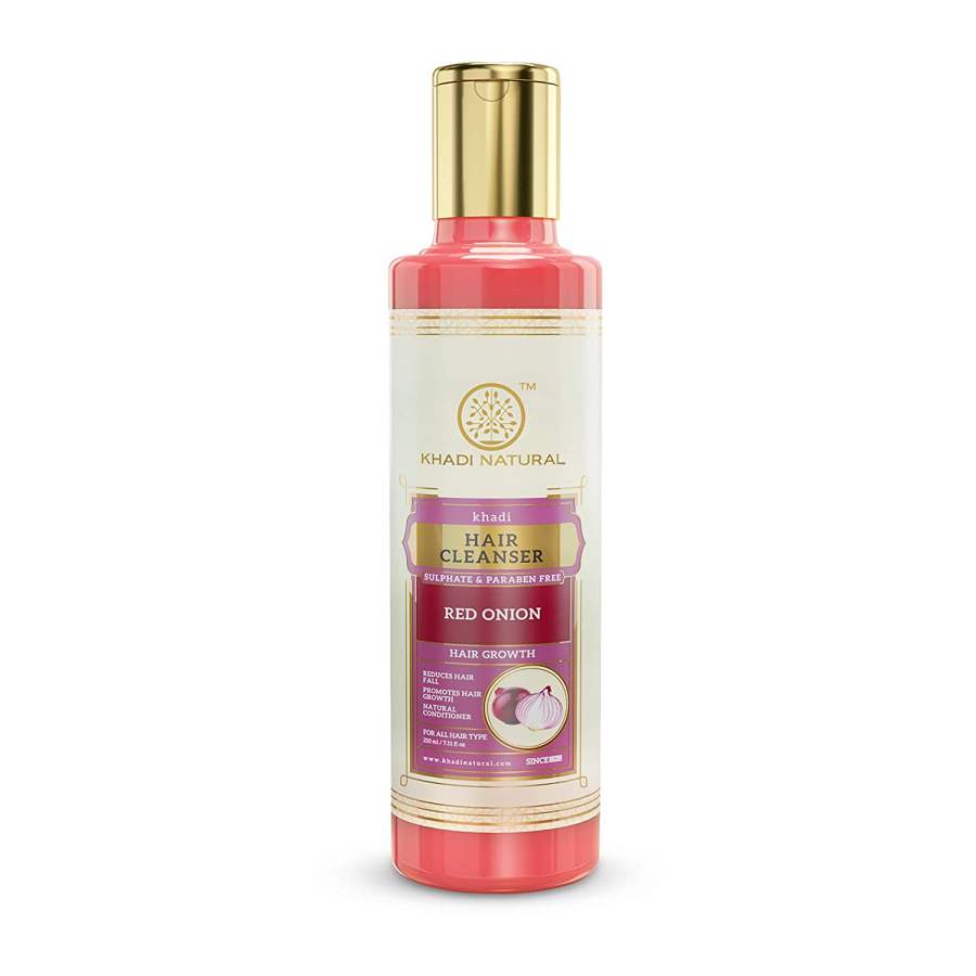 Khadi Natural Red Onion Cleanser/Shampoo Sulphate Paraben Free