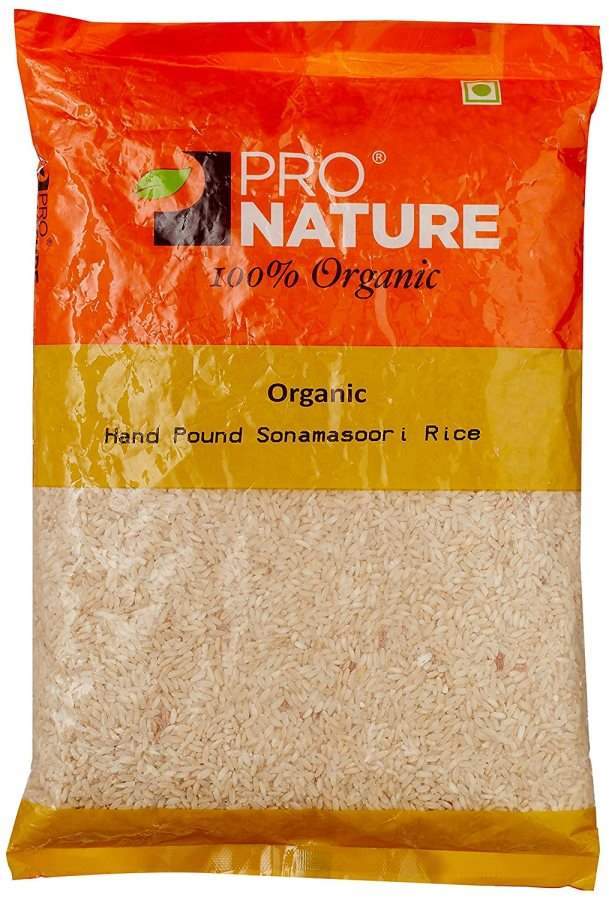 Pro nature Hand Pound Sonamasoori Rice