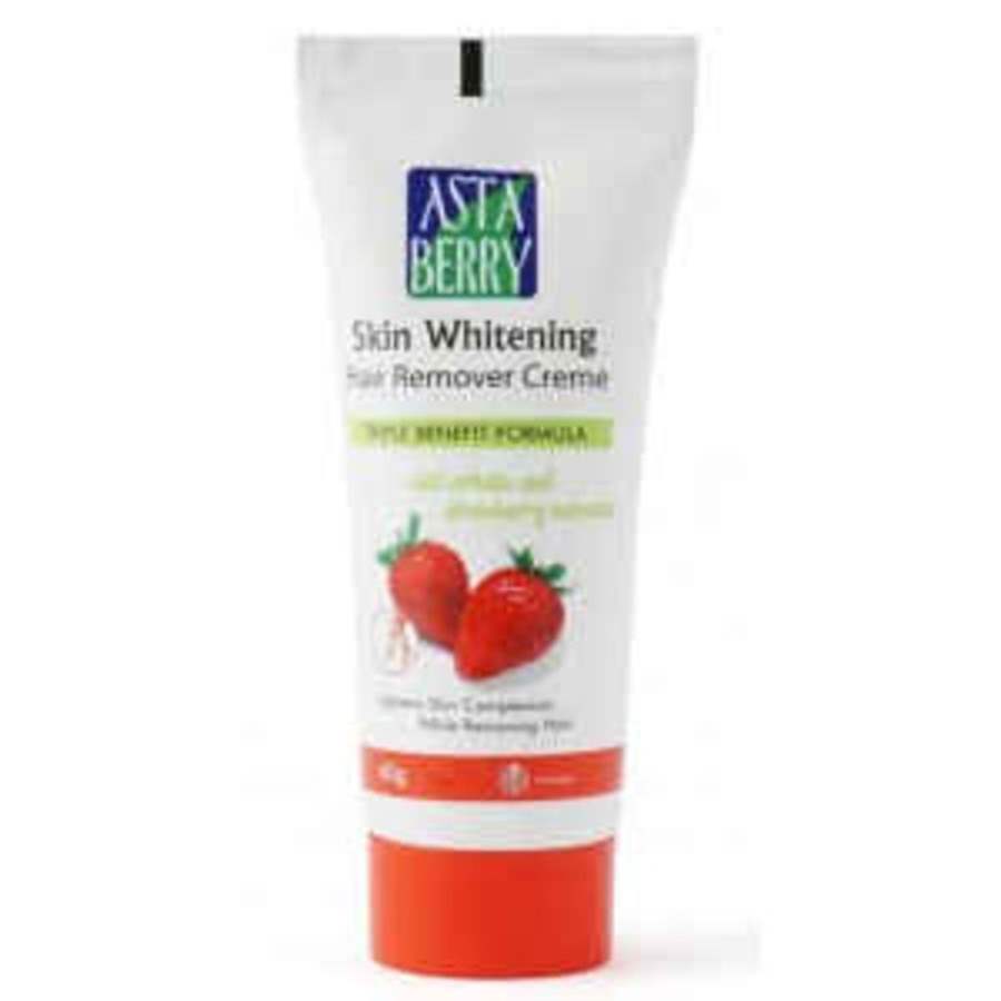 Asta Berry Skin Whitening Hair Remover Cream