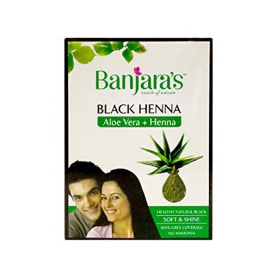 Buy Banjaras Aloe Vera Henna - Black