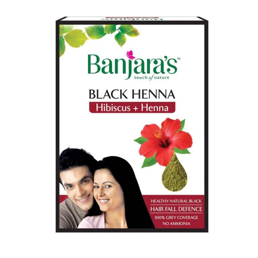 Buy Banjaras Black Henna with Hibiscus