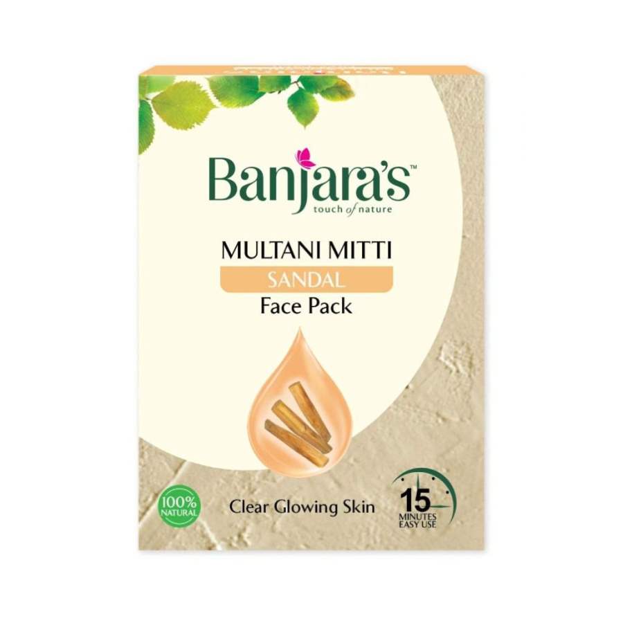Buy Banjaras Multani with Sandal Face Pack Powder