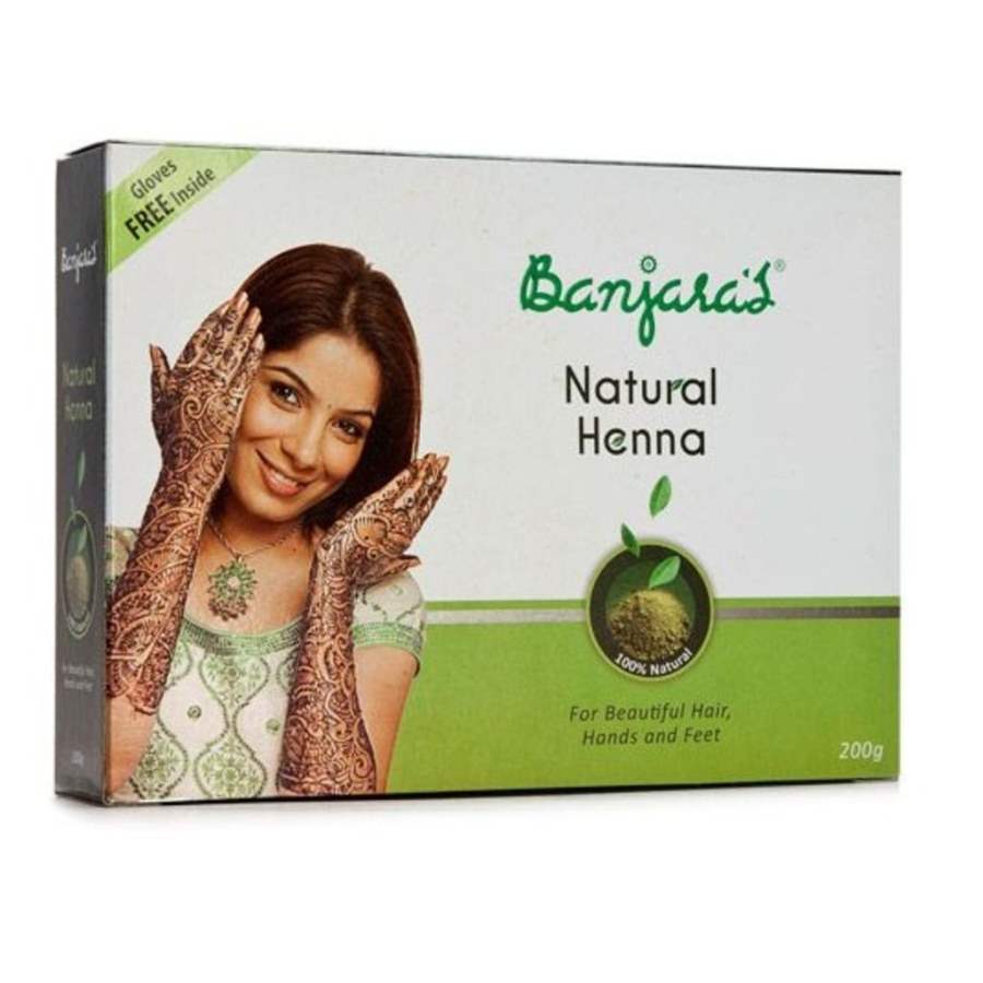Buy Banjaras Natural Henna Powder