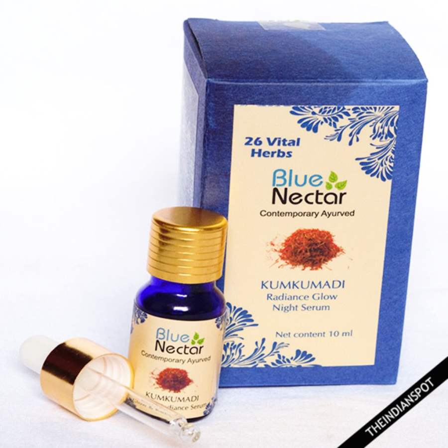 Buy Blue Nectar Kumkumadi Radiance Glow Night Serum