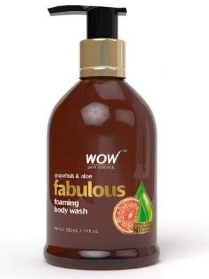 Buy WOW Skin Science Brown Grapefruit & Aloe Foaming Body Wash