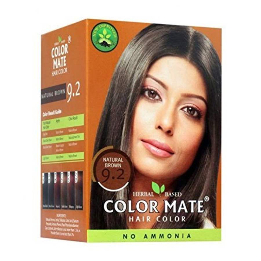 Buy Color Mate Hair Color Powder - Natural Brown 9.2