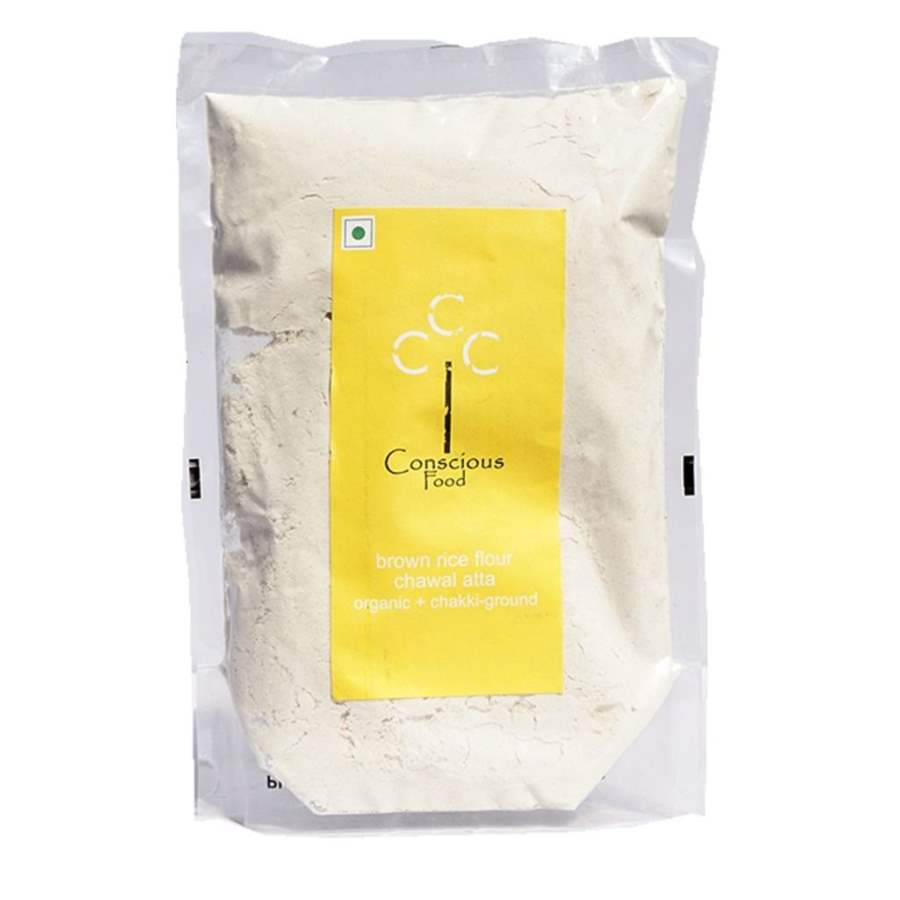 Buy Conscious Food Brown Rice Flour (Bhura Chawal Atta)