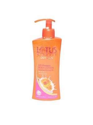 Lotus Herbals Safe Sun UV Protect Body Lotion Nourishing Whitening Milk SPF 25 PA+++