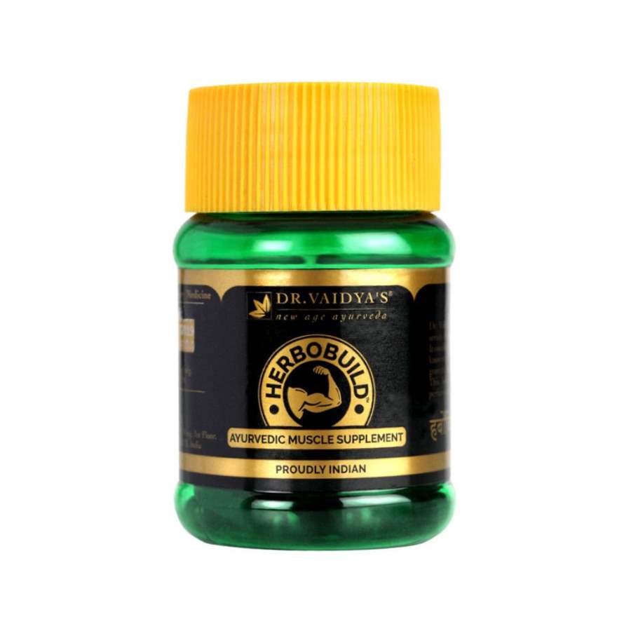 Buy Dr.Vaidyas Herbobuild and Herbal Supplement For Muscle Gain