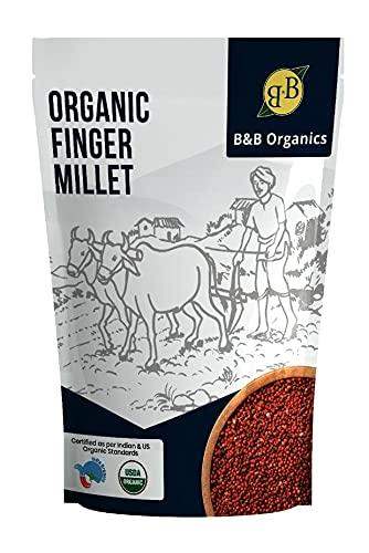 B & B Organics Finger Millet (Ragi), 500 g