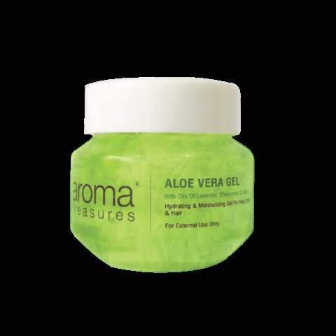Aroma Magic Aroma Treasures Aloe Vera Gel (Hydrating & Moisturizing Gel For Face, Body & Hair )