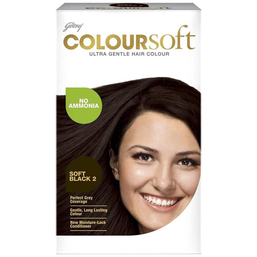 Buy Godrej Coloursoft Creme Hair Colour - Soft Black