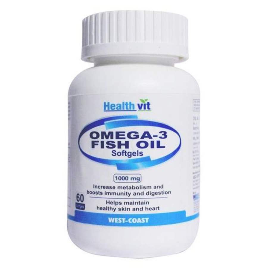 Buy Healthvit Omega3 Fatty Acids Oil