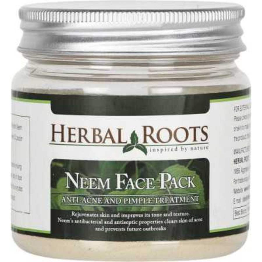 Buy Herbal Roots Neem Face Pack - Anti Acne Pimple Care and Pimple Remover