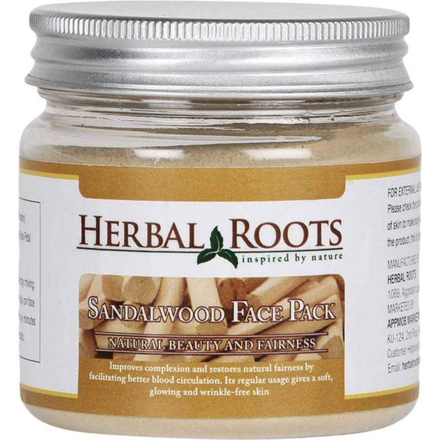 Buy Herbal Roots Sandalwood Face Pack