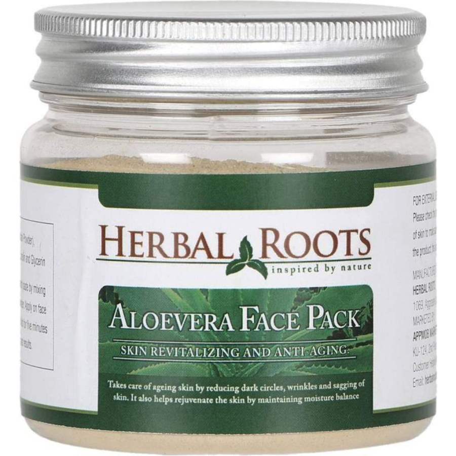 Buy Herbal Roots Skin care 100% Natural Beauty Product Aloe Vera Face Pack