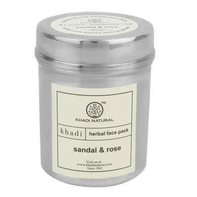 Buy Khadi Natural Sandal & Rose Herbal Face Pack