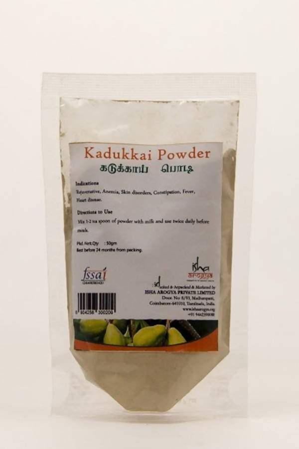 Buy Isha Life Haritaki/Kadukkai Powder/Harde Powder