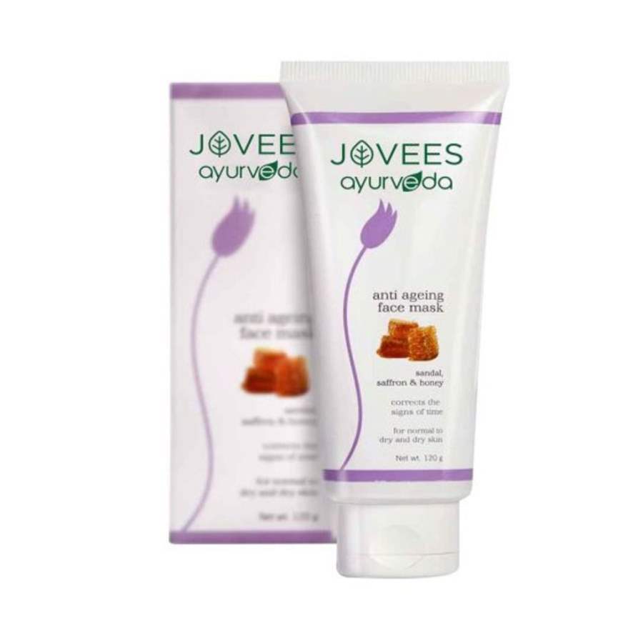 Buy Jovees Herbals Ayurveda Sandal, Saffron and Honey Anti Ageing Face Mask