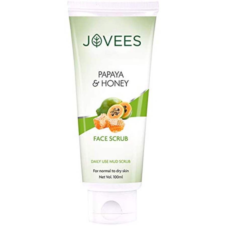 Buy Jovees Herbals Papaya and Honey Facial Scrub
