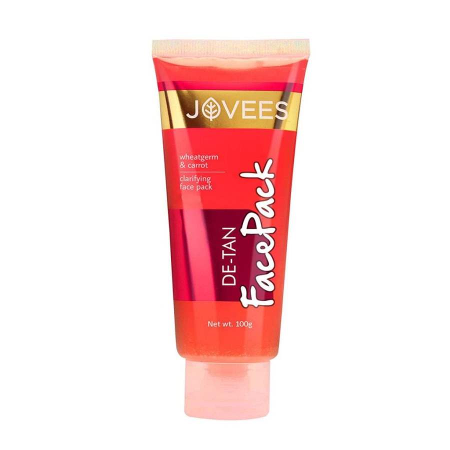 Buy Jovees Herbals Wheatgerm and Carrot De - tan Face Pack
