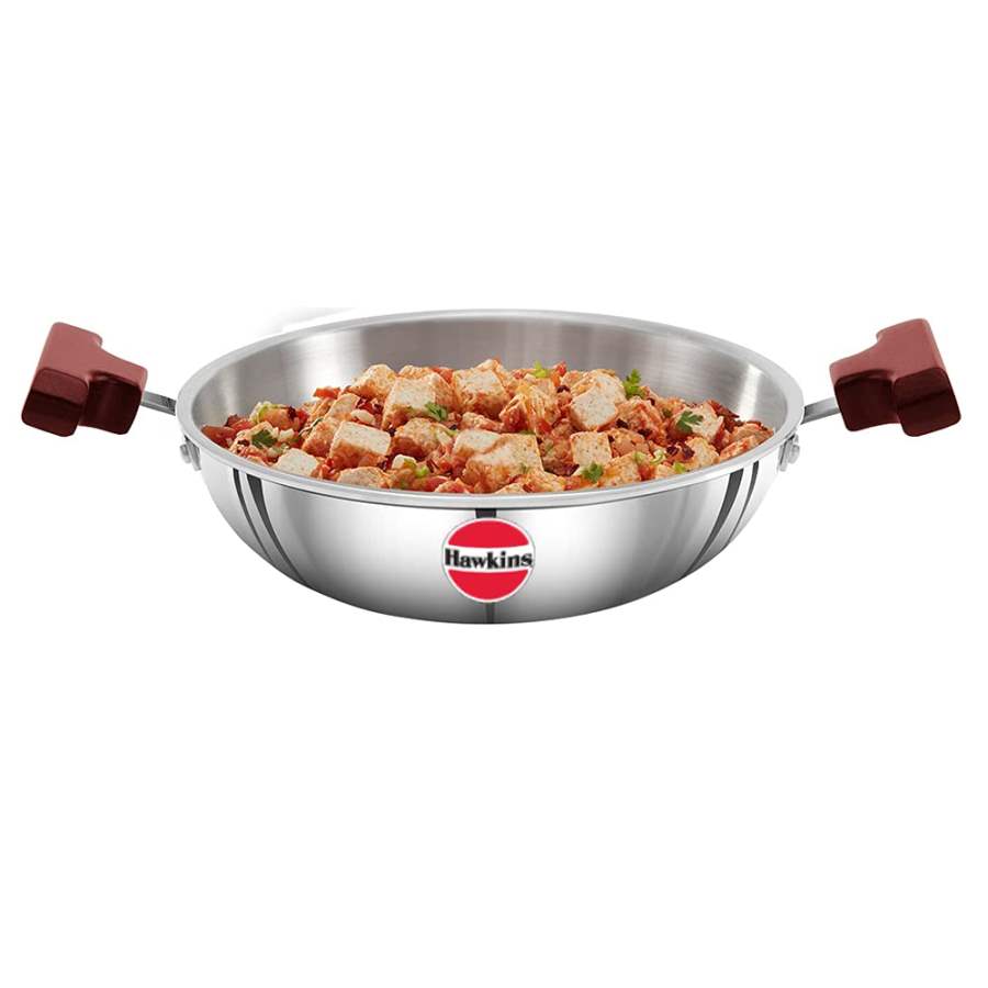 Hawkins Tri-Ply Induction Compatible Deep-Fry Pan