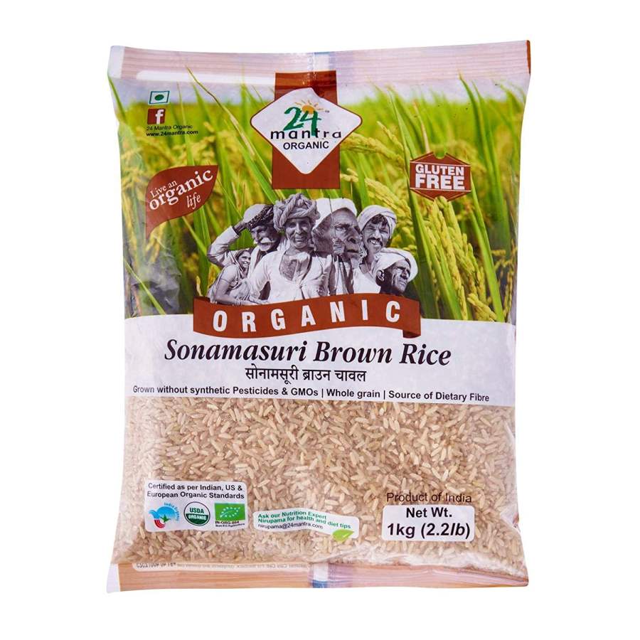 Buy 24 mantra  Sonamasuri Brown Rice 