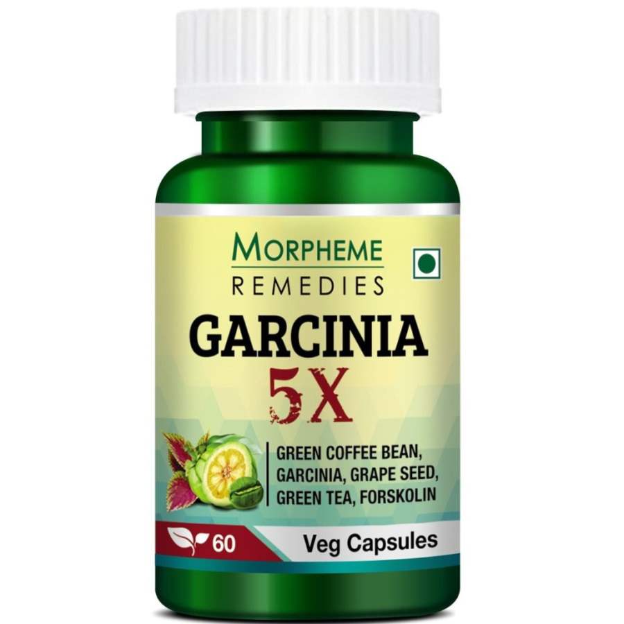 Buy Morpheme Remedies Garcinia 5X - Garcinia, Coffee, Green Tea, Forskolin, Grape Seed