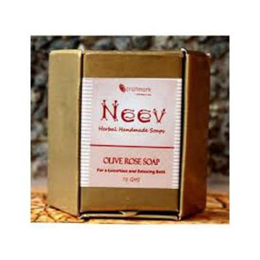 Neev Herbal Olive Rose Handmade Soap