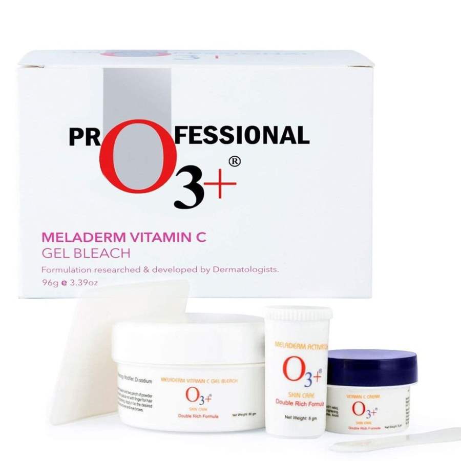 Buy O3+ Meladerm Vitamin C Gel Bleach for Skin Whitening and Hair Lightening