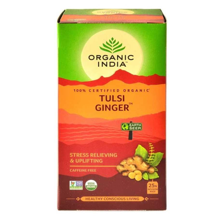 Buy Organic India Tulsi Ginger Tea