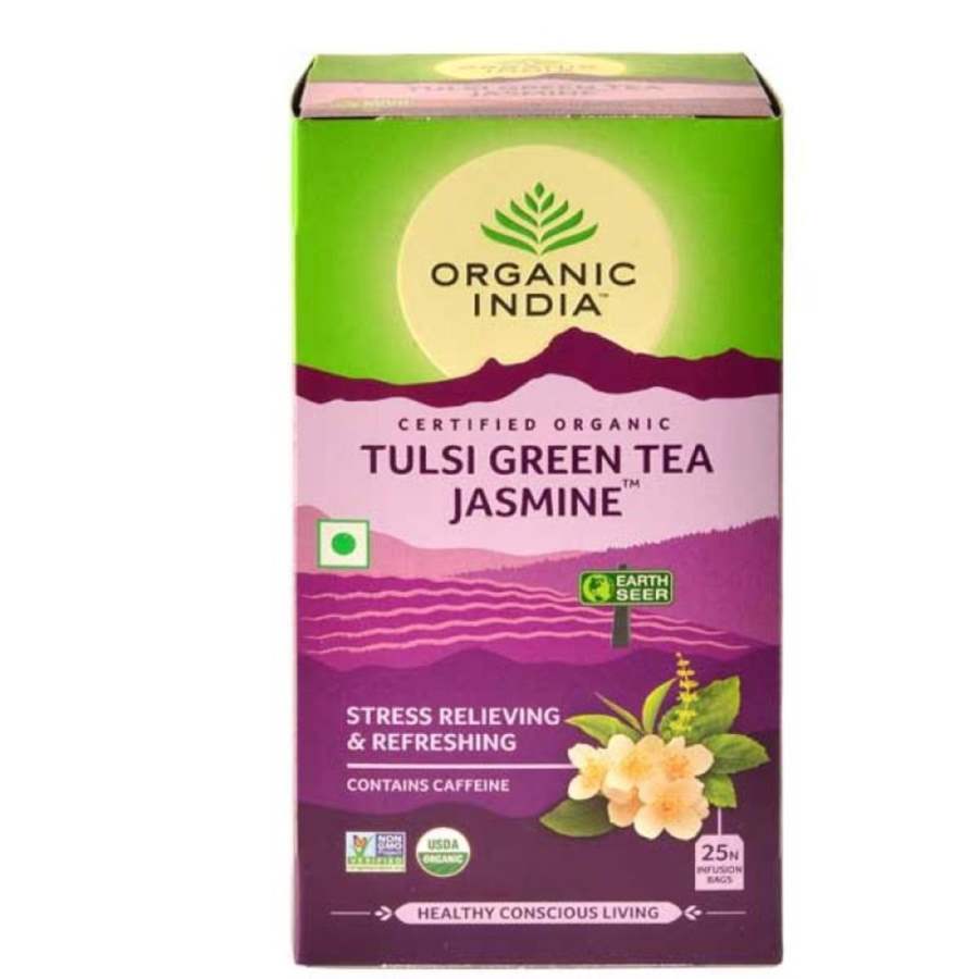 Buy Organic India Tulsi Green Tea Jasmine