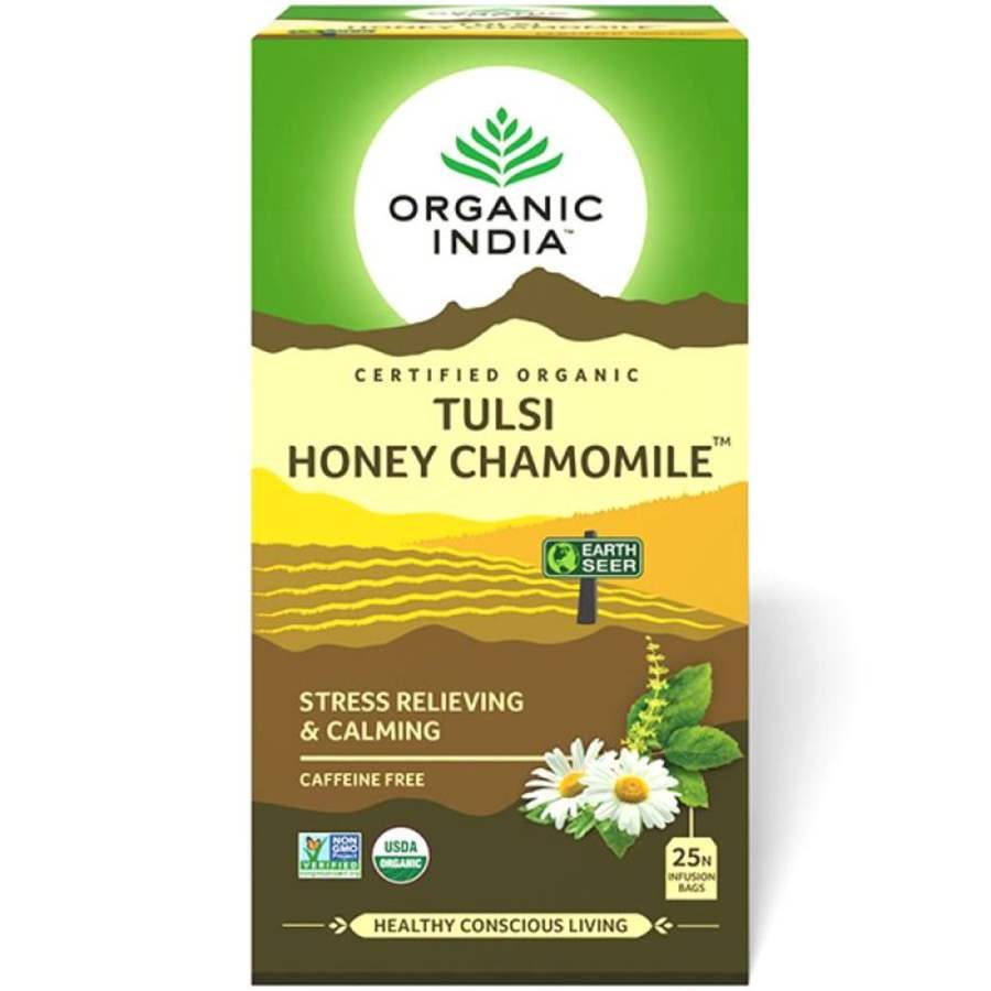 Buy Organic India Tulsi Honey Chamomile