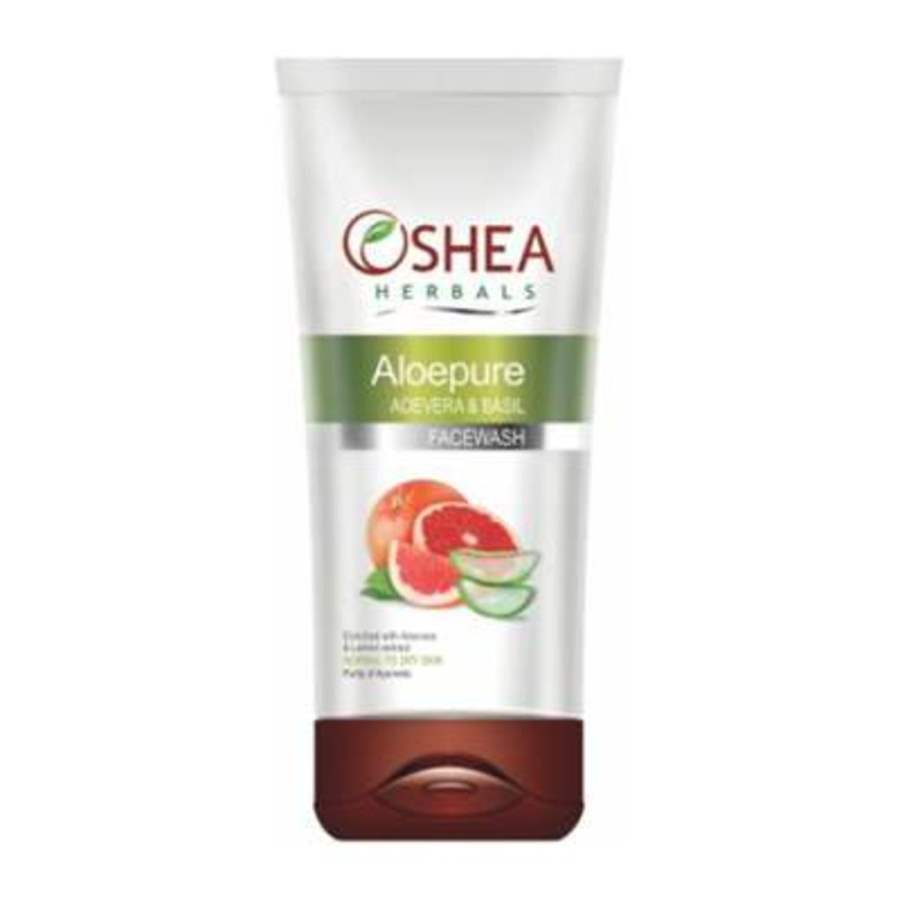 Oshea Herbals Aloepure Aloevera And Basil Face Wash