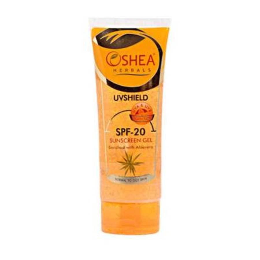Buy Oshea Herbals UV Shield Sunscreen Gel - SPF 20