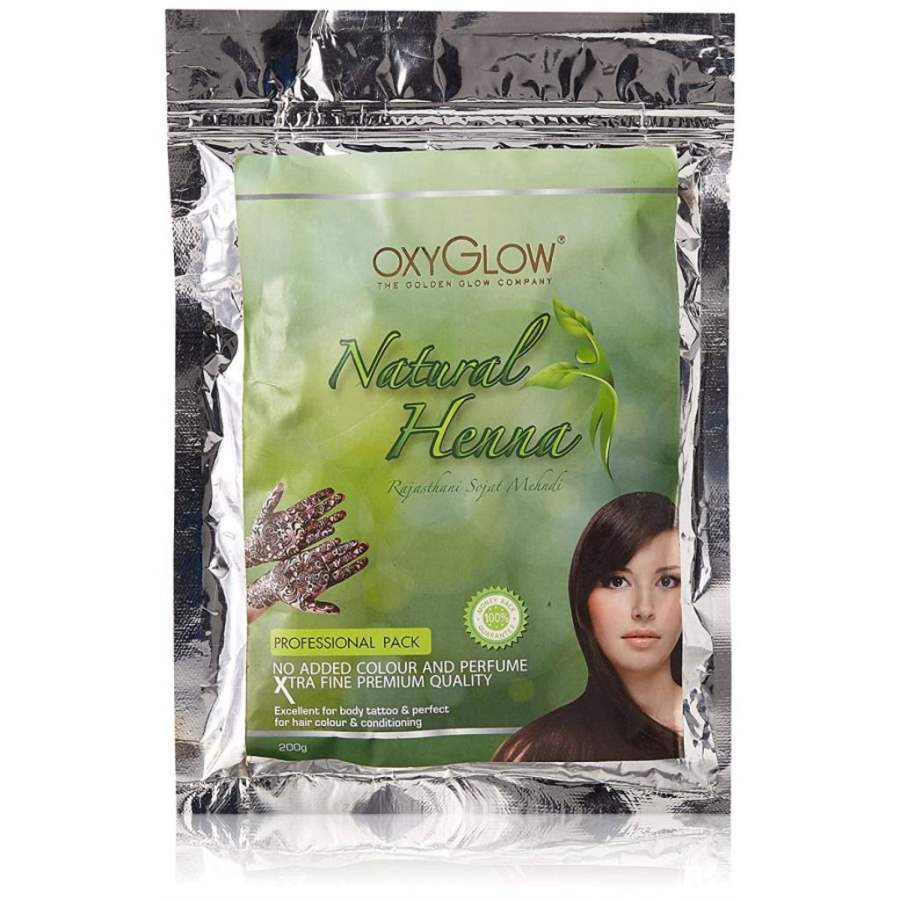 Buy Oxy Glow Herbal Henna Hair Treatment