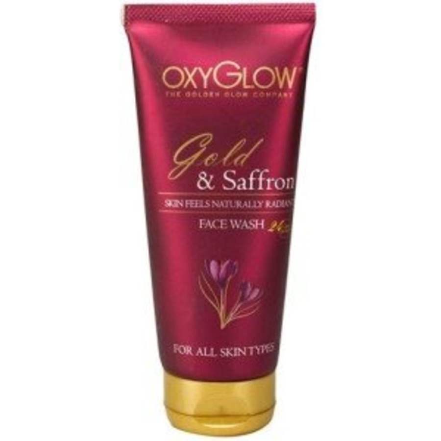 Oxy Glow Gold & Saffron Face Wash 24 Carat Gold